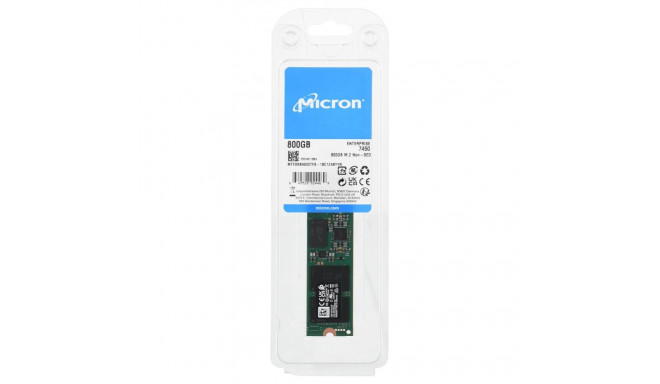 SSD Micron 7450 MAX 800GB M.2 (22x80) NVMe PCI 4.0 MTFDKBA800TFS-1BC1ZABYYR (DWPD 3)