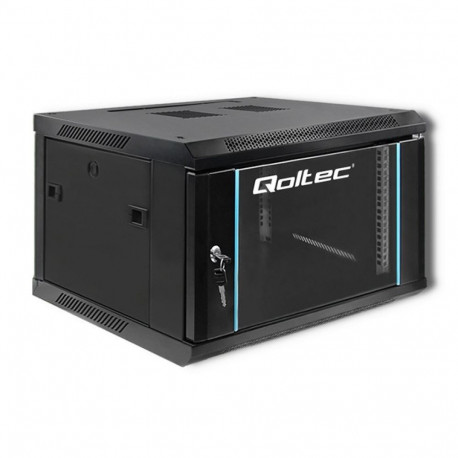 Qoltec 54465 RACK kapp 19" | 6U | 600 x 370 x 600