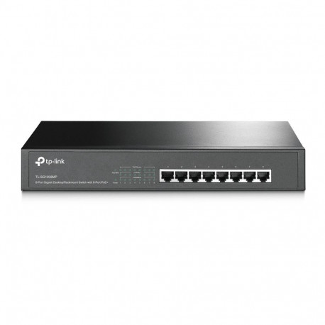 TP-Link TL-SG1008MP haldamata gigabit ethernet (10/100/1000) toite üle etherneti (PoE) 1U must