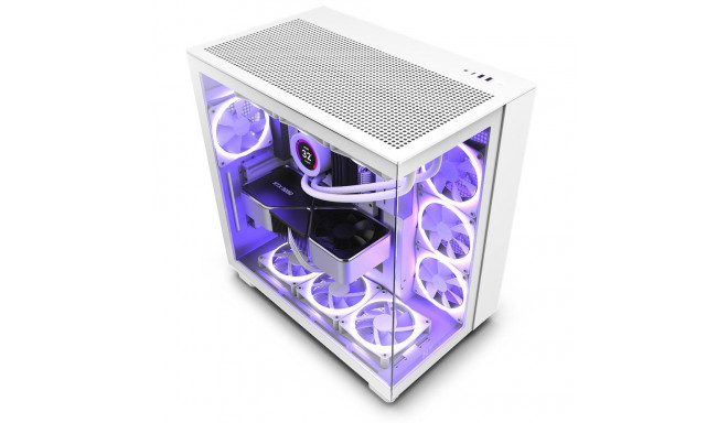 NZXT H9 Flow Midi Tower White