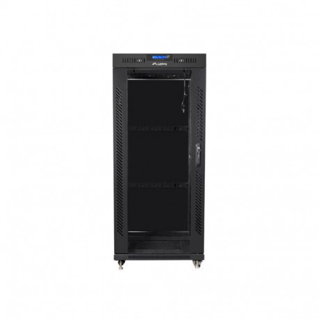 Lanberg FF01-8822-12BL rack cabinet 22U Freestanding rack Black