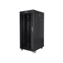 Lanberg FF01-8822-12BL rack cabinet 22U Freestanding rack Black