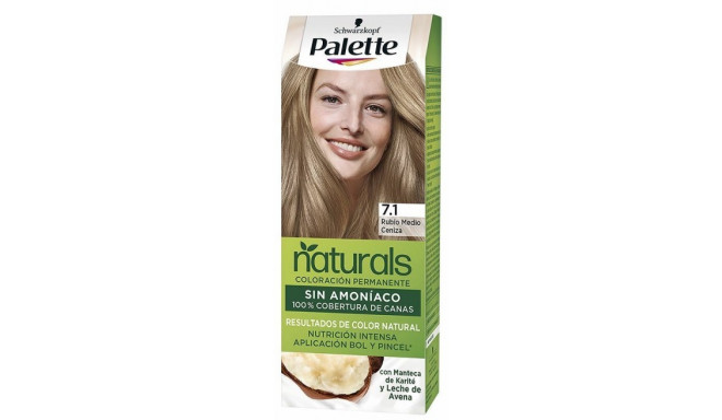 Schwarzkopf hair dye Palette Naturals #7.1