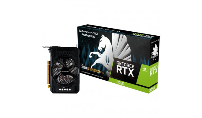 "RTX 3050 6GB Gainward Pegasus GDDR6 1 Fan"