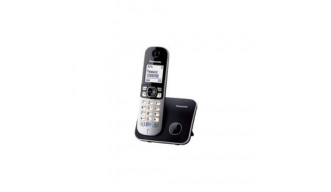 Panasonic Cordless KX-TG6811FXB Black, Caller ID, Wireless connection, Phonebook capacity 120 entrie