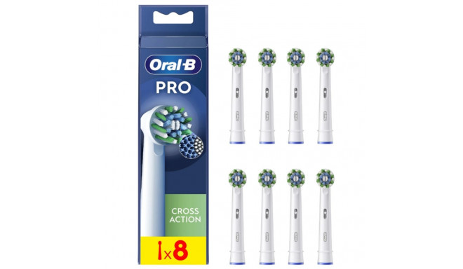 Oral-B | Vahetatavad hambaharja otsikud | EB50RX-8 Cross Action Pro | Otsikud | Täiskasvanutele | Ko
