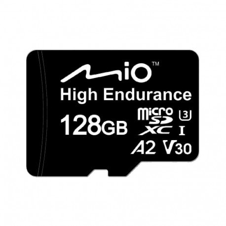 Mio High-Endurance | 128 GB | MicroSD | Flash memory class UHS-I