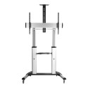 TECHLY 102734 Techly Mobile stand for large TV LCD/LED/Plasma 60-100 100kg VESA 2 shelves