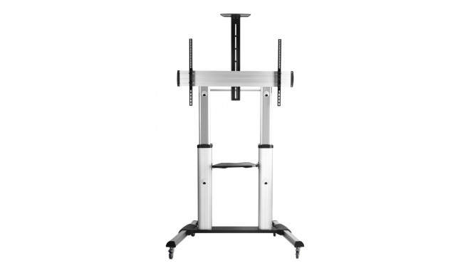 TECHLY 102734 Techly Mobile stand for large TV LCD/LED/Plasma 60-100 100kg VESA 2 shelves