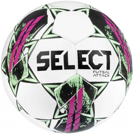 Piłka nożna Select Hala Futsal Attack v22 biało-różowa 17622/370016 4