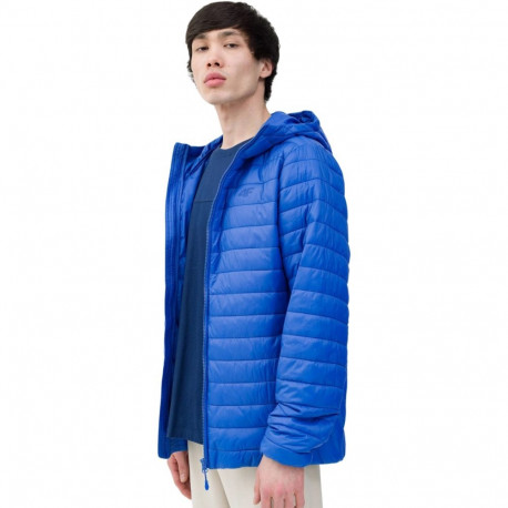 Kurtka męska pikowana 4F niebieska 4FSS23TDJAM085 33S 2XL