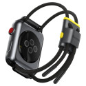 Baseus Adjustable sports strap Let`s Go for Apple Watch 3|4|5|6|SE 38|40mm (LBAPWA4-AGY) Grey-yellow
