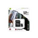 Kingston memory card 128GB microSDXC Canvas Select Plus cl. 10 UHS-I 100 MB|s + adapter