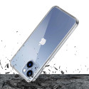 Case for iPhone 14 silicone from the 3mk Clear Case series - transparent