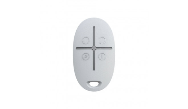 Ajax SpaceControl Key fob with a panic button (white)