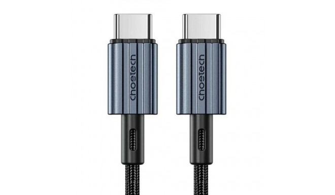 Cable CHOETECH Type-C - Type-C, PD60W 1.2m (Black)