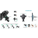 Car Phone Mount CHOETECH, with wireless charging function, 10W
