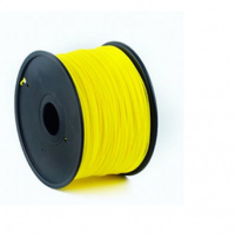 Gembird 3D printing filament ABS Yellow  1 75mm  1kg