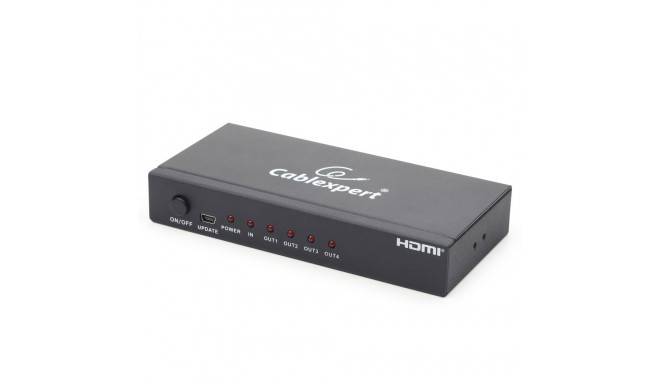 Gembird DSP-4PH4-02 video splitter HDMI 4x HDMI