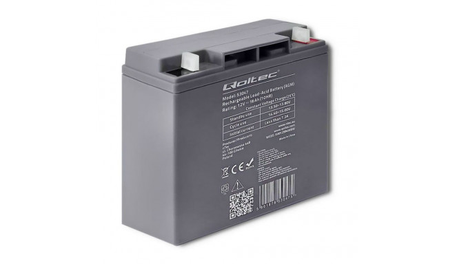 Qoltec 53047 cordless tool battery / charger