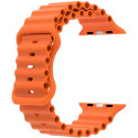 Kellarihm Trendybay Apple Watch 42/44/45/49mm, silikoon, oranž