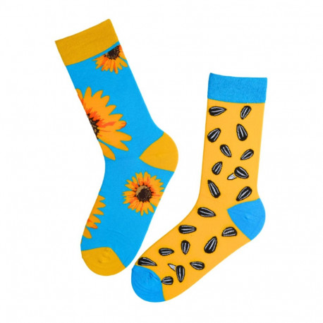 SOKISAHTEL TIMOTHY päevalilledega puuvillased sokid 446