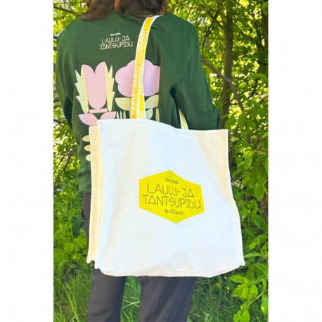 SOKISAHTEL TARTU 2024 laulu- ja tantsupidu riidest kott 425