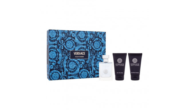 Versace Pour Homme Eau de Toilette (50ml) (Edt 50 ml + Shower Gel 50 ml + Aftershave Balm 50 ml)