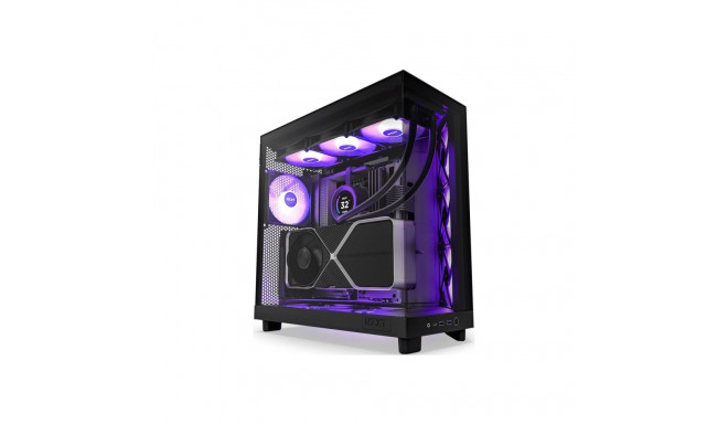 NZXT PC case H6 Flow RGB midi tower black