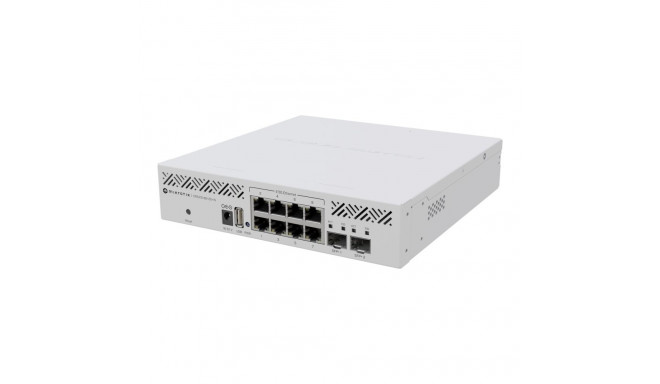 MIKROTIK CRS310-8G+2S+IN lüliti 8x RJ45 2.5Gb/s 2x SFP+ RouterOS L5 lauaarvuti
