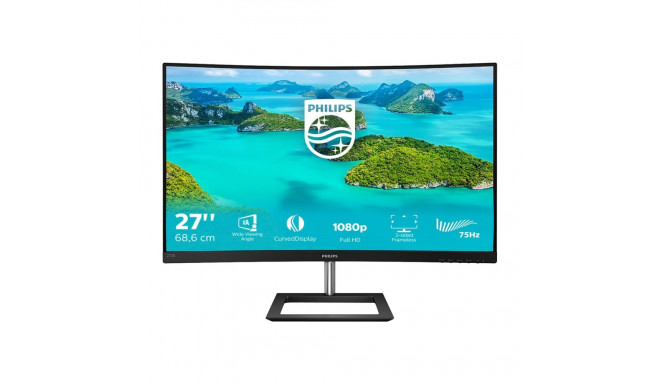 PHILIPS 272E1CA/00 monitor 27, VA paneel, HDMI/DP, kõlarid