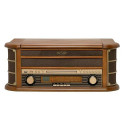 Denver MCR-50 audio turntable Brown