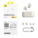 BASEUS wireless earphones bluetooth TWS ENC IPX4 Bowie E18 white