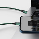 BASEUS cable 3in1 Type C to Micro USB / Lightning / Type C PD 20W CAMLT-SC06 1,5 m green