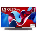 TV Set|LG|77"|OLED/4K/Smart|3840x2160|Wireless LAN|Bluetooth|webOS|Black|OLED77C41LA