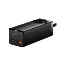 Baseus GaN5 Pro Adapteris / Lādētājs / Pagarinātājs 2xUSB / 2xUSB-C / AC / 65W