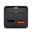 Baseus GaN5 Pro Adapteris / Lādētājs / Pagarinātājs 2xUSB / 2xUSB-C / AC / 65W