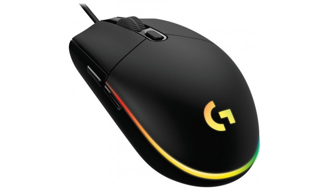 Mängurihiir Logitech G203 Lightsync, must