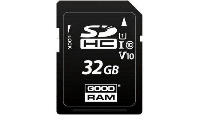 Mälukaart Goodram 32GB SDHC UHS I Class 10