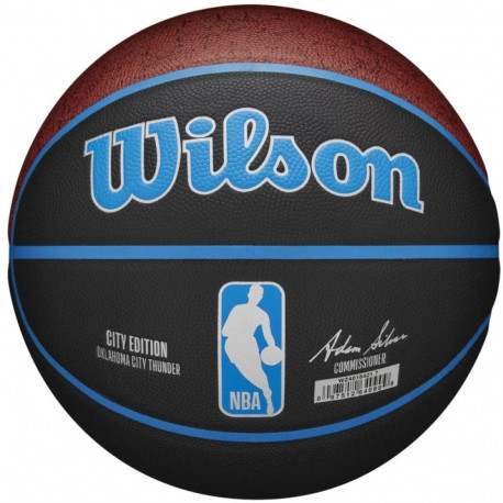 Wilson NBA Team City Collector Oklahoma City Thunder Ball WZ4016421ID Basketball (7)