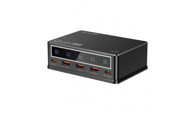 Desktop Charger Blitzwolf BW-i9 110W PD 3xUSB-A, 2xUSB-C (black)