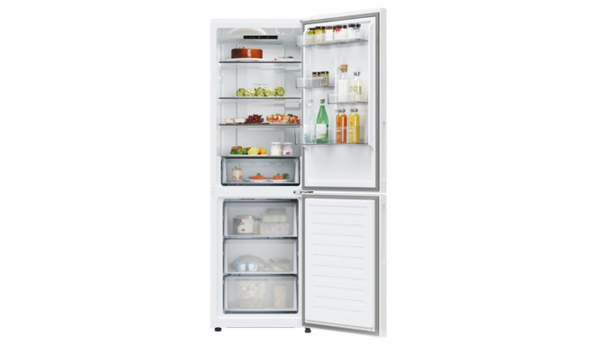 Candy Refrigerator | CNCQ2T618EW | Energy efficiency class E | Free standing | Combi | Height 185 cm