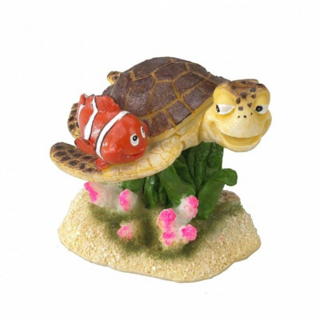 Aquarium decoration, clown fish 8,5x8x7cm