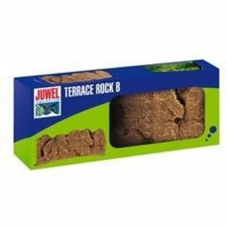 Aquarium background, rock terrace