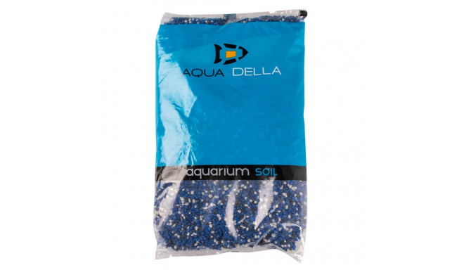 Aquarium color gravel mix 10kg blue