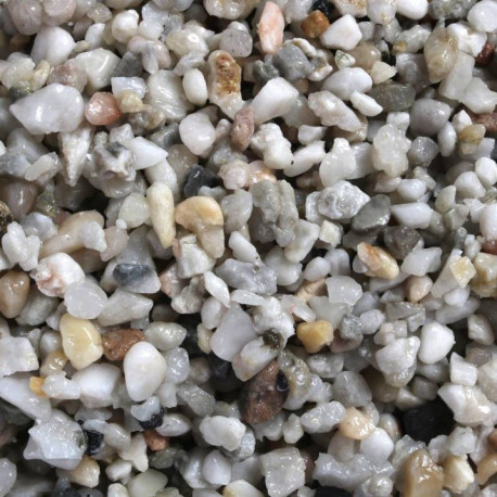 Aquarium gravel 3-6 mm 10 kg Light coarse