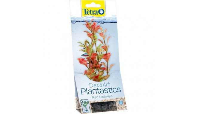 Plastic plant Tetra Ludwigia, small, red