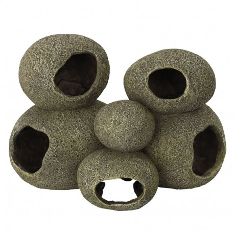 Aquarium decoration, rock cave 3 21,5x13,5x15cm