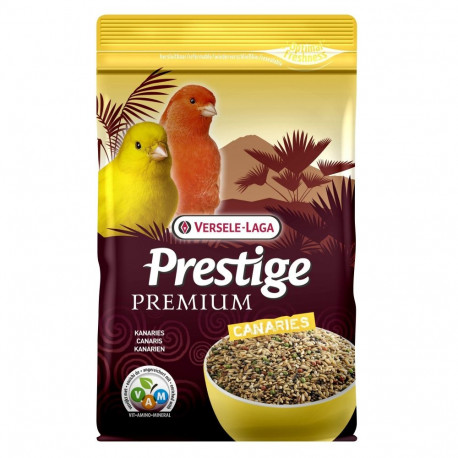 Premium rikastatud seemnesegu kanaarilindudele ekstrudeeritud VAM-graanulitega 800g, Prestige