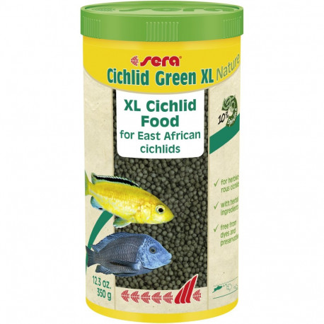 Complete feed Cichild Green XL Nature 1000ml/350g, Sera